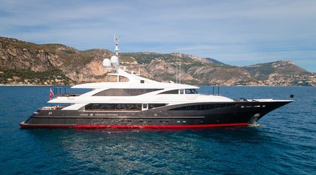 50m ISA Yachts Custom Motor Yacht Liberty Sold