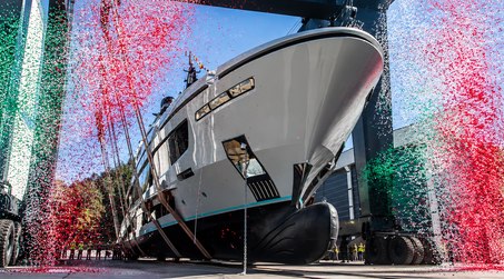 Ninth 52m Baglietto T52 Superyacht Launched at Italian Shipyard in La Spezia