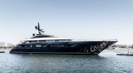 76m Turquoise Yachts Custom Superyacht N2H Has Launched as Builder’s First Hybrid Vessel 