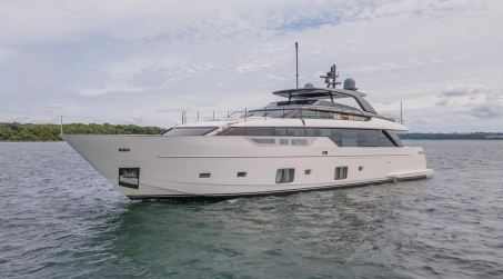 32m Sanlorenzo SL106 Asymmetric Motor Yacht Our Aleph Receives €50K Price Reduction
