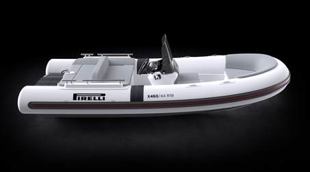 Sacs Tecnorib Reveals Pirelli Tender X460 With Styling Rooted in Racing Technology