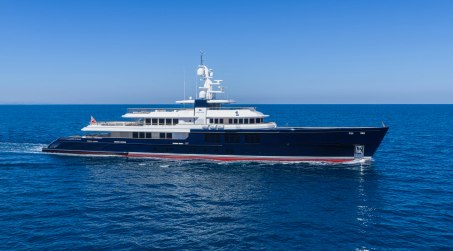 70m CRN Superyacht Cerulean Delivered Following Three-Year Custom Build