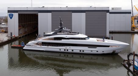 50m Heesen Superyacht Project Sophia Prepares for Sea Trials Ahead of July 2026 Delivery