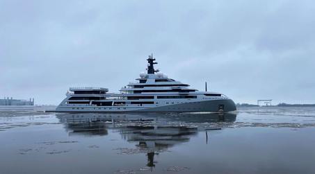 110m Lürssen superyacht O3 heads to sea trials ahead of 2026 delivery