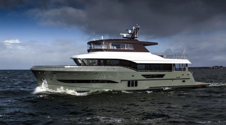WATCH: Second Steeler Ocean Explorer 85 Yacht Moss Completes Sea Trials 