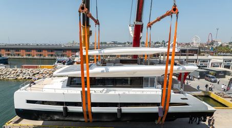 VisionF Yachts Launches Second E-Cat 80 Fully Solar-Electric Catamaran