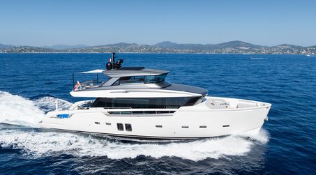 €150K Price Drop on 24m Sanlorenzo SX76 Motor yacht Fitline