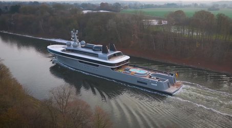 Watch the 114m Lürssen Superyacht Nausicaä in Newly Released Sea Trials Footage