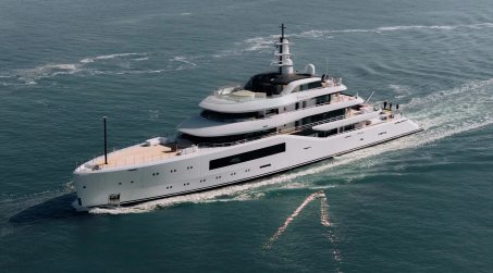 Amels 80 Superyacht Project Zurich Enters Sea Trials Ahead of Delivery