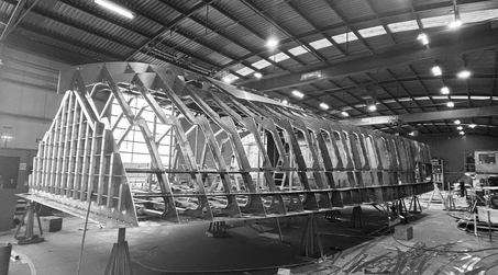 Van der Valk 30m Project Berlin Yacht Progresses