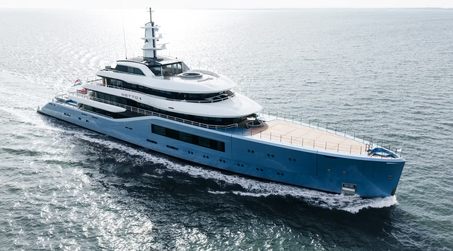 Second Amels 80 Superyacht Netto II Begins Sea Trials Ahead of Summer Delivery