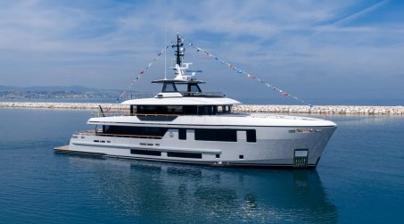 35m Cantiere delle Marche Deep Blue 115 Explorer Yacht Octopus Delivered