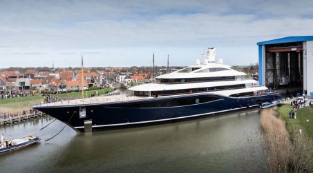 101m Feadship Superyacht Project 1014 Launched After Low-Profile Build