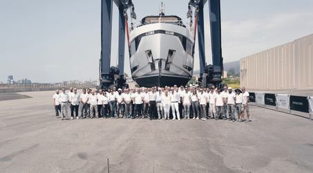 Third 24m Arcadia A80 Motor Yacht Launched for Repeat Owner