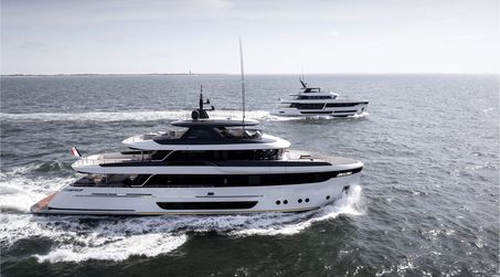 VIDEO: 35m Custom Van der Valk Superyacht Lalabe Delivered Ahead of Cannes Debut