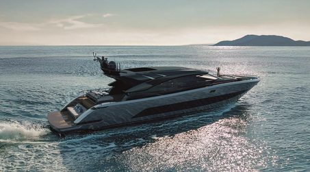 First 28m AB Yachts AB 95S Superyacht Goldeneye Delivered