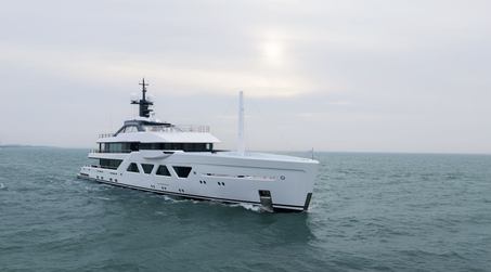 Ninth Amels 60 Motor Yacht Begins Sea Trials in North Sea