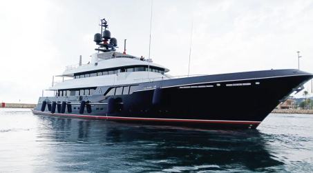 WATCH: 46m Cheoy Lee Explorer Yacht Avalon 101 Relaunched 