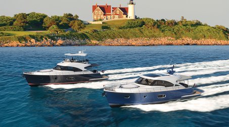 New Riviera Belize 55 Sedan and Daybridge Boats Revealed With Downeaster Styling
