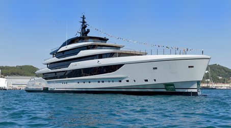 WATCH: Sanlorenzo Launches Second 74Steel Superyacht Virtuosity