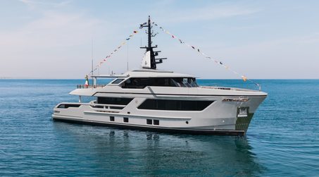 Cantiere delle Marche Has Launched 31m RJ102 Explorer Yacht Mon Coeur 