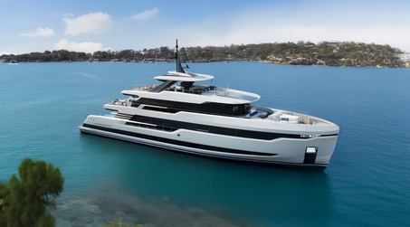Cantieri di Pisa Starts Construction on Striking 40m Custom Superyacht