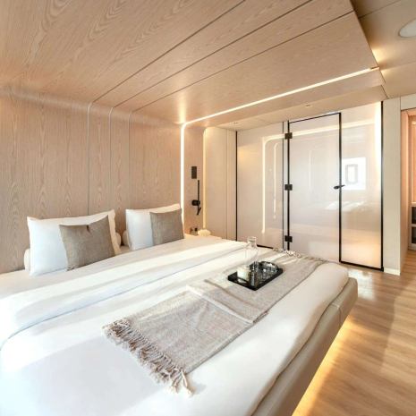 Sunreef Ultima 88 Catamaran Wasabi master cabin 