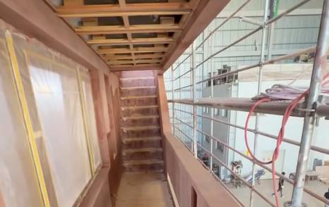 Superyacht Project Obsidian Blade walkaround under construction 
