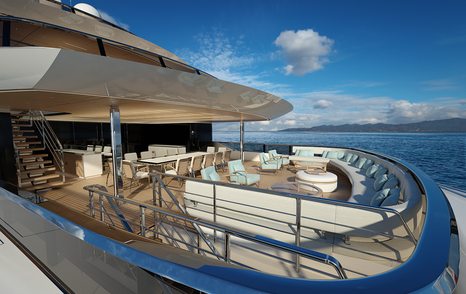 ISA Continental 80 on spec superyacht deck