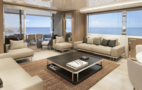 Aegean Yacht M26 interior salon