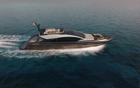 An Azimut Grande S10 underway