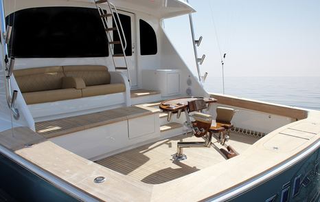 sportsfisher fighting chair on a Viking 72C