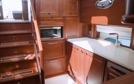 Vicem-65-Classic-Review-galley-steps