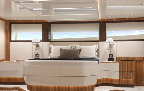 Rendering of First Lazzara UHV100 master cabin