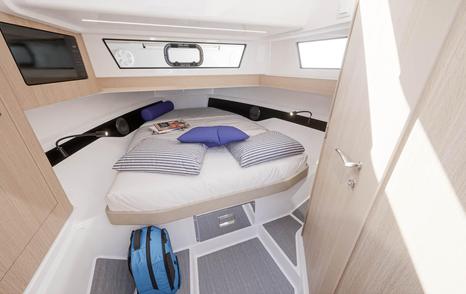 Rendering of Jeanneau EX 34 boat owners cabin