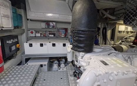 Riva-68-Diable-Review-engine-room