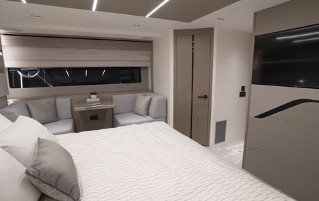 Sunseeker 75 Sports Yacht cabins