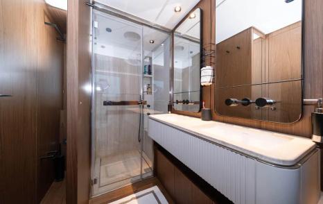 Motor Yacht Dogu master cabin ensuite 