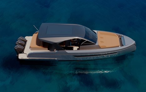Virtue V14 HT boat rendering