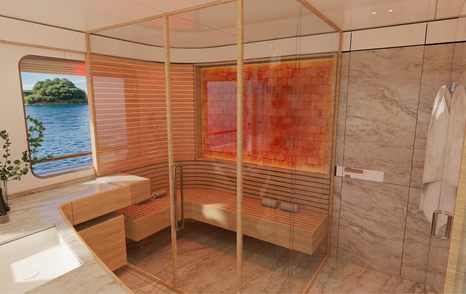 Numarine wellness ensuite with marble 
