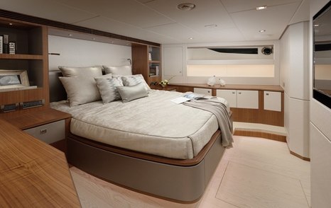 Motor Yacht Genesis' VIP cabin