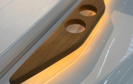 Marex-440-Scandinavia-Review-foredeck-wood-cupholders