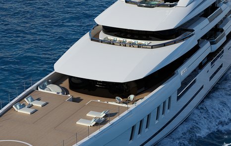 ISA Continental 80 on spec superyacht sundeck