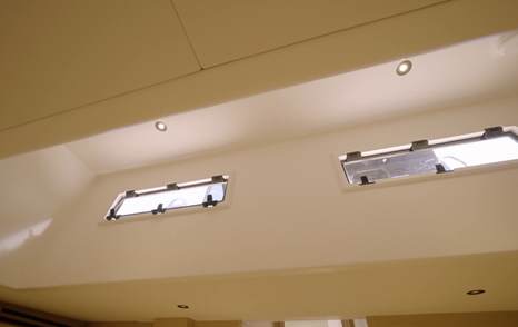 Pardo-43-Review-aft-twin-cabin-hull-windows-and-ceiling-detail