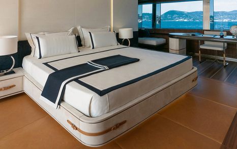 Mangusta GranSport 54 superyacht cabin