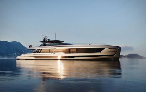 Rendering of superyacht Project ZEN