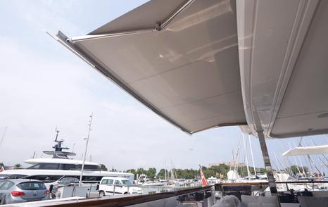 Custom-Line-Navetta-42-Review-cockpit-awning