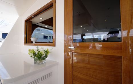 Grand-Banks-GB62-Flybridge-Review-serving-hatch
