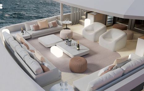 HYGGE, MCP Seaview 40M guest exterior salon