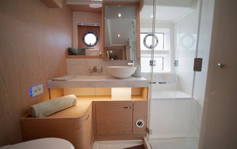 Beneteau-Swift-Trawler-54-Review-owner-ensuite-light-wood